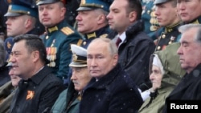 Путін жодного разу не вимовив слово Україна на параді у Москві. А ось що сказав